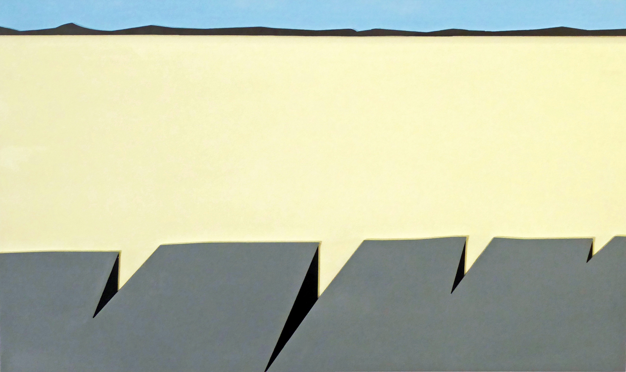 Desert Precipice by Robert Fogel