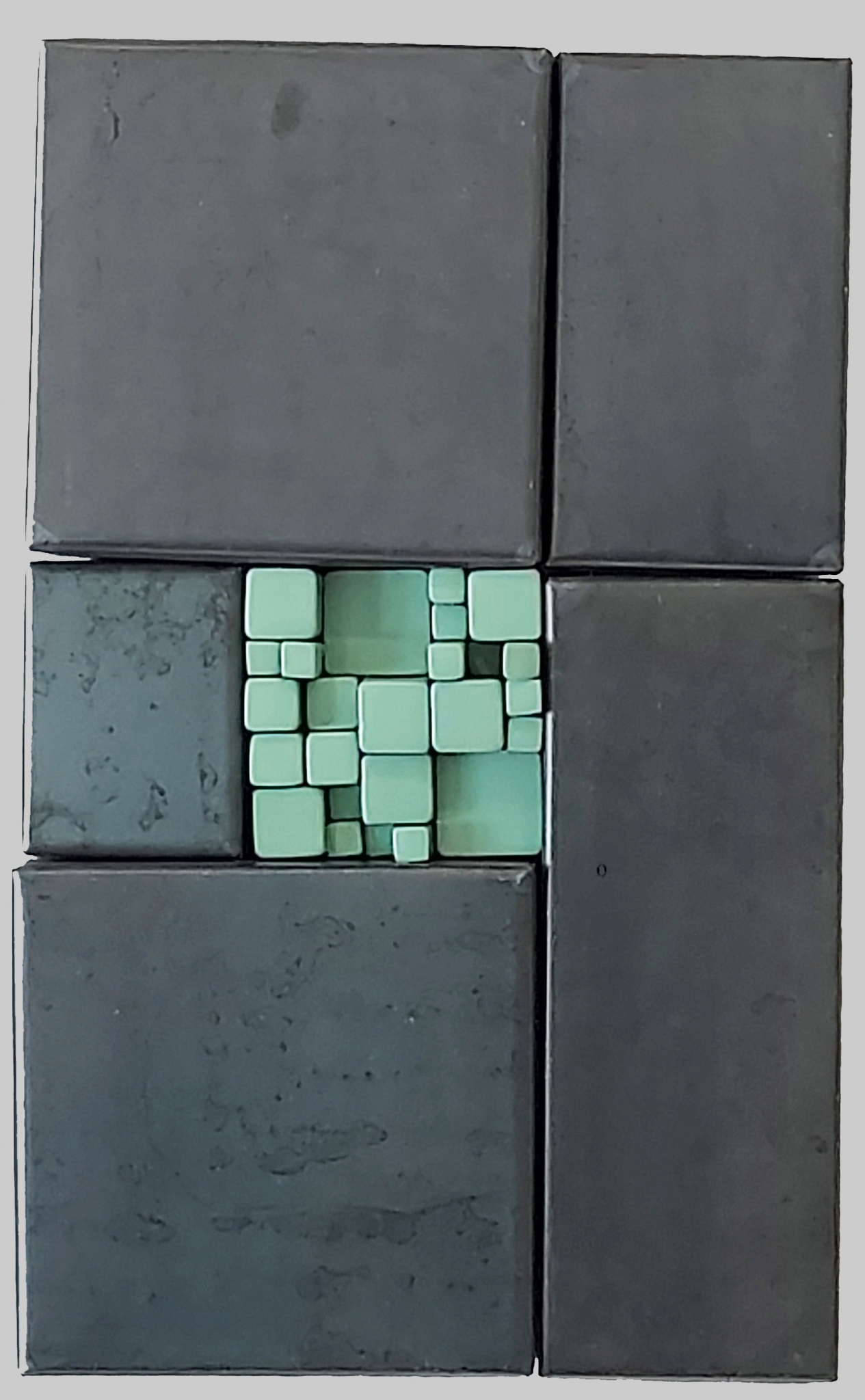 Click here to view Light Green Turquoise Pocket (vug) by Robert Fogel