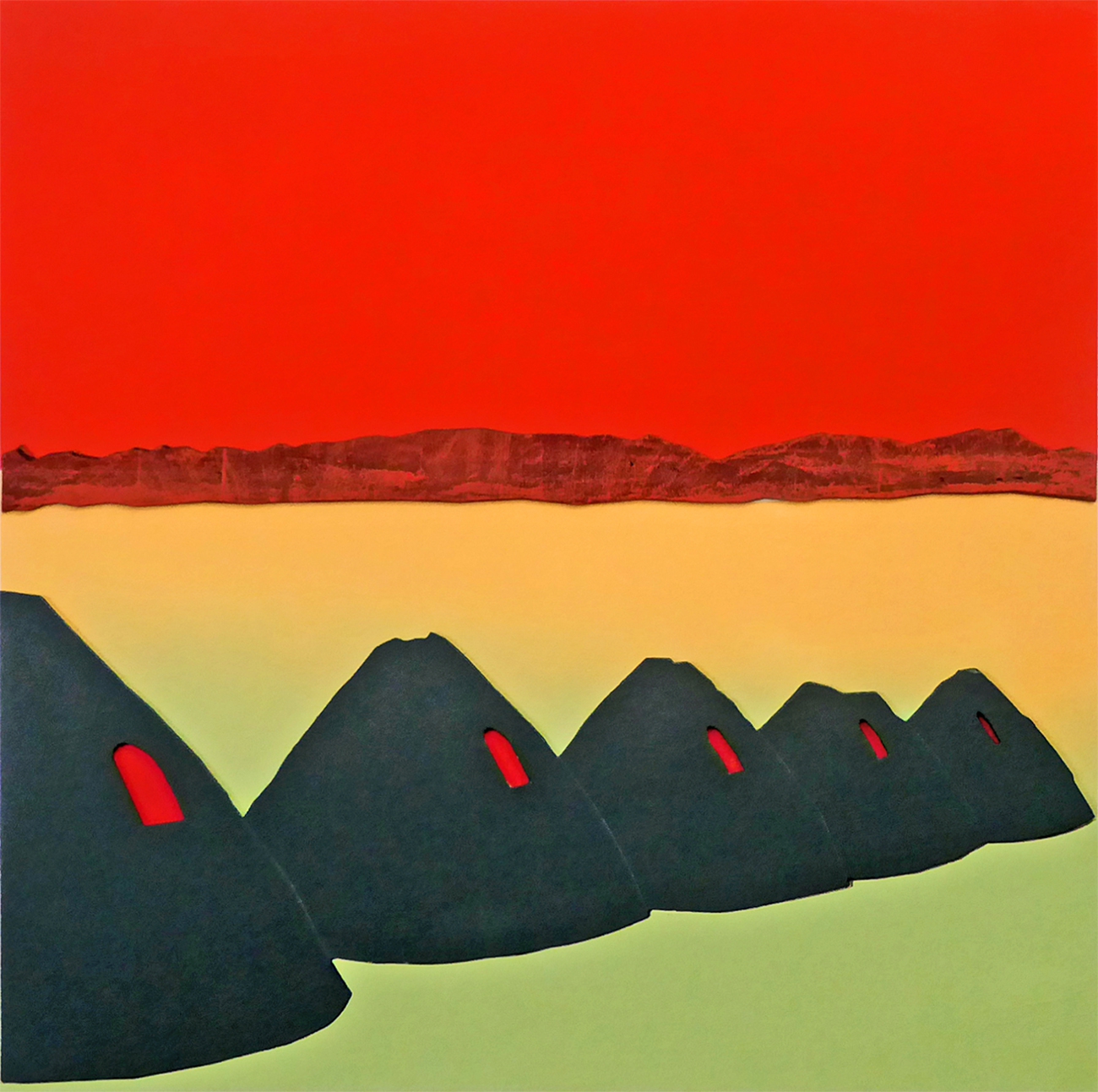 Ward Ovens Devoured Trees by Robert Fogel